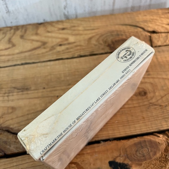 Vintage the house of miniatures heppllewhite side table doll house furniture NOS - Picture 4 of 5